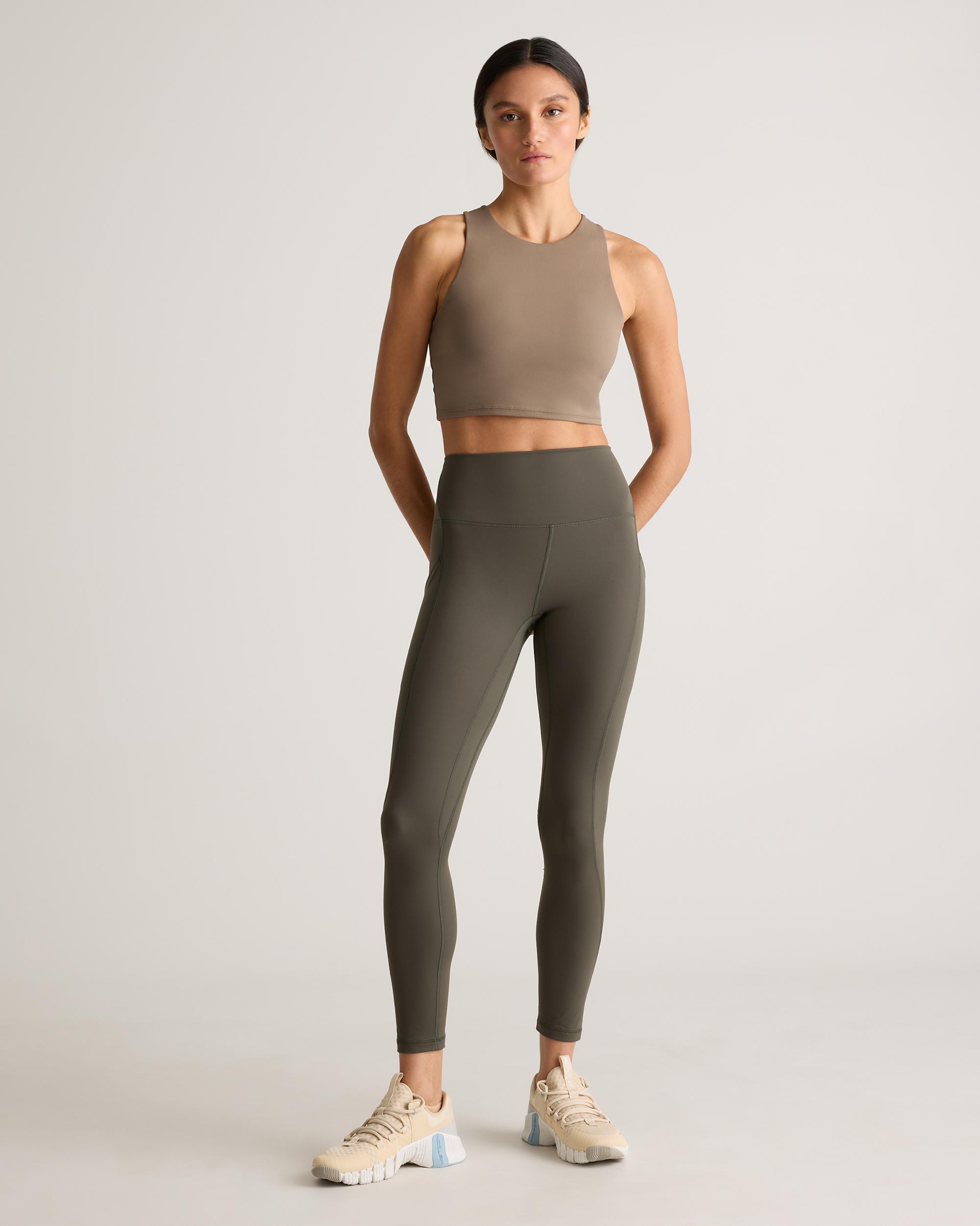 Quince | Women's Ultra-Form High-Rise Pocket Legging Nylon/Spandex Product Image
