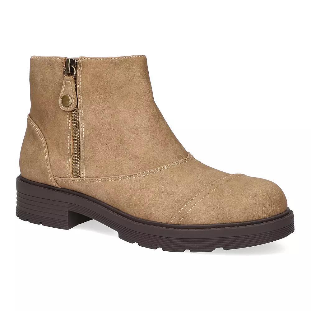 Aliah Easy Works by Easy Street Women's Slip Resistant Ankle Boots, Size: 5, Brown Product Image