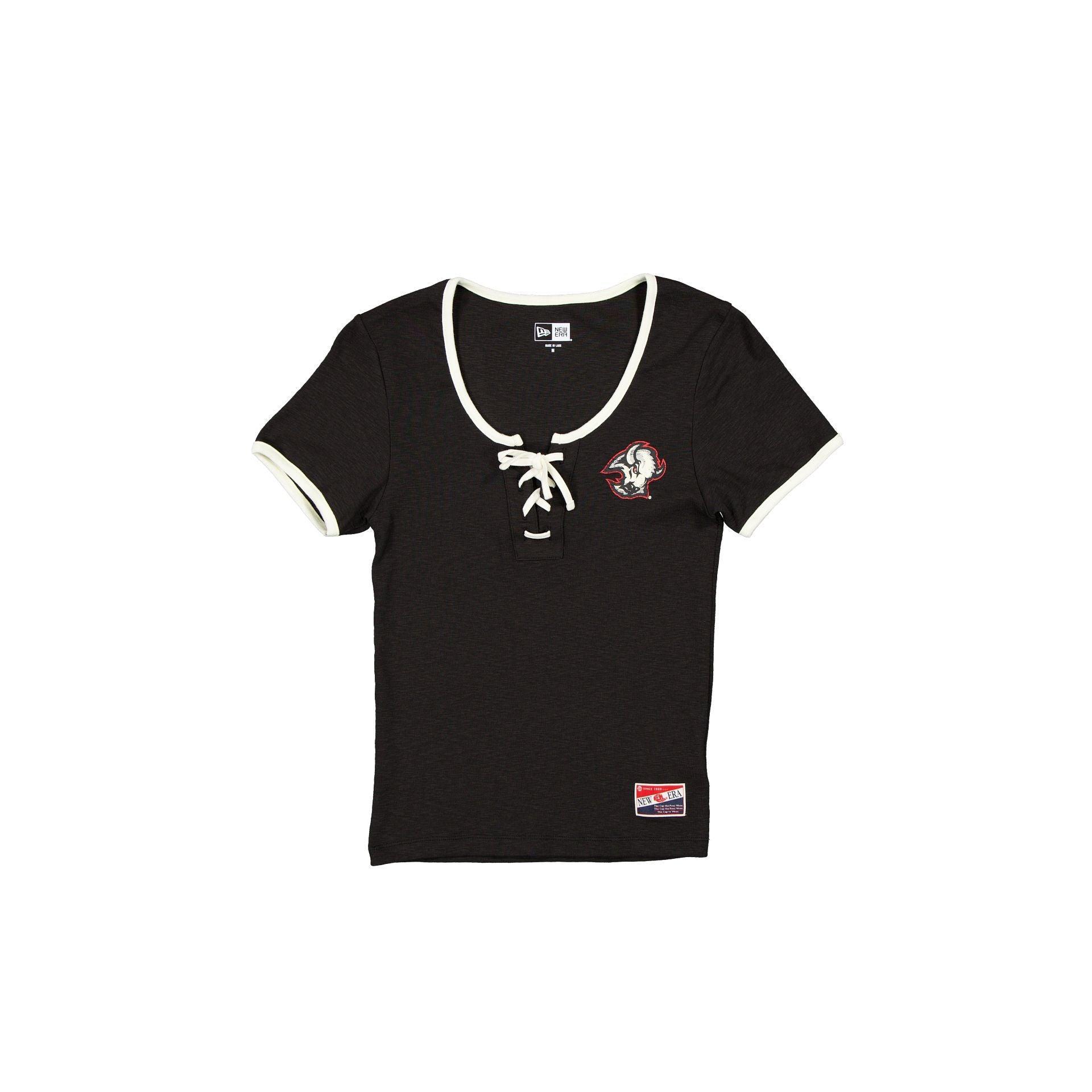 Boston Bruins Throwback Tie Women's T-Shirt Female Product Image