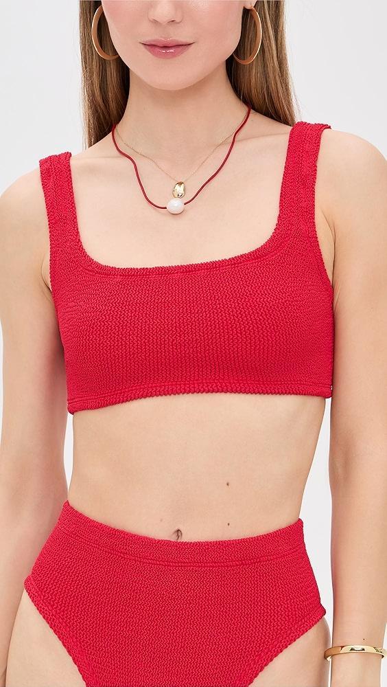 Hunza G Xandra Bikini Top | Shopbop Product Image