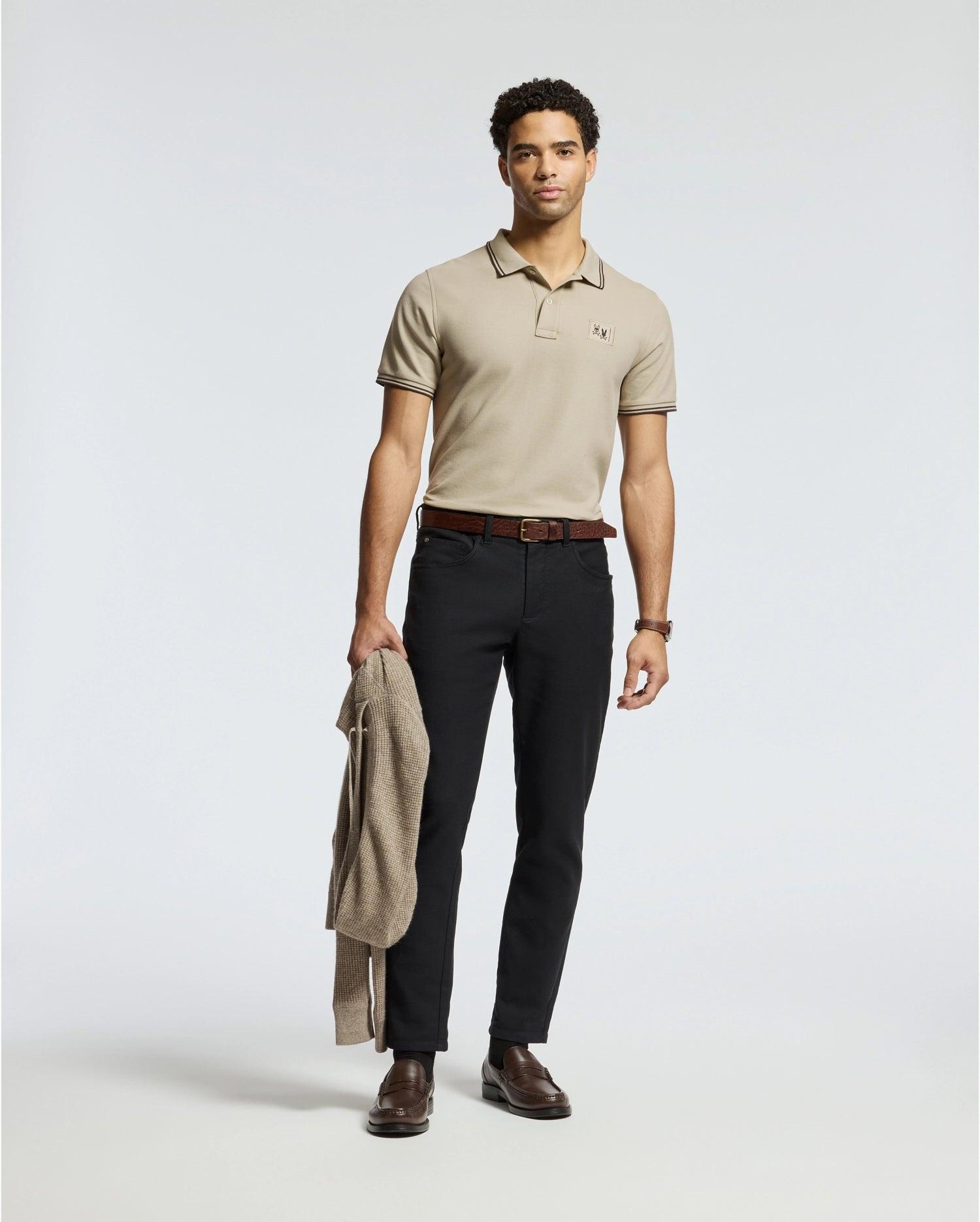 MENS BIG AND TALL MONROE PIQUE POLO - B9K964D200 Product Image