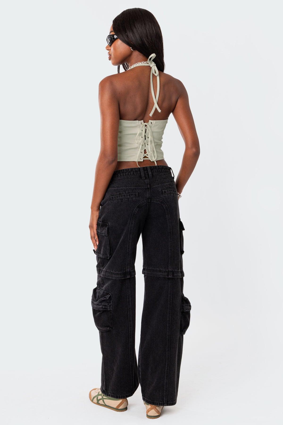 Emmeline Bustier Lace Up Corset Product Image