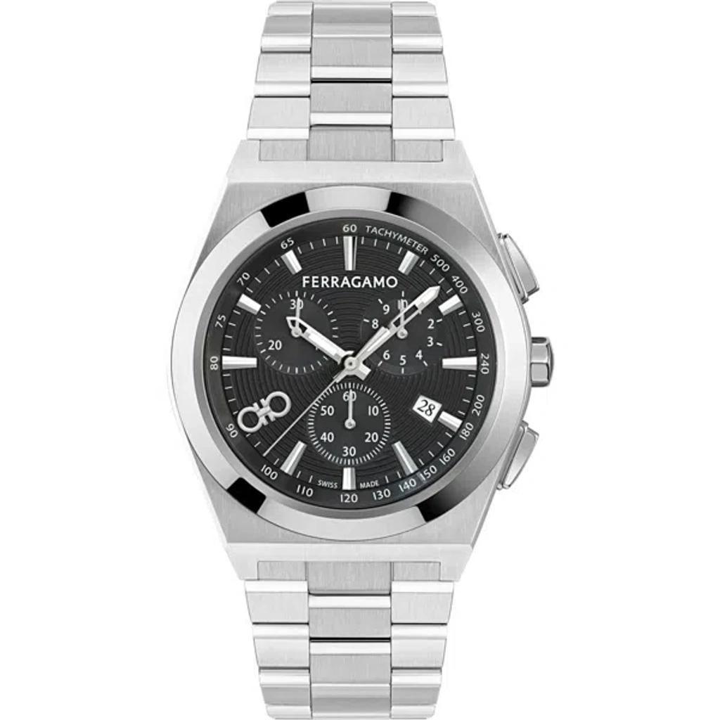 FERRAGAMO Gancini-dial 42mm In Stainless Product Image