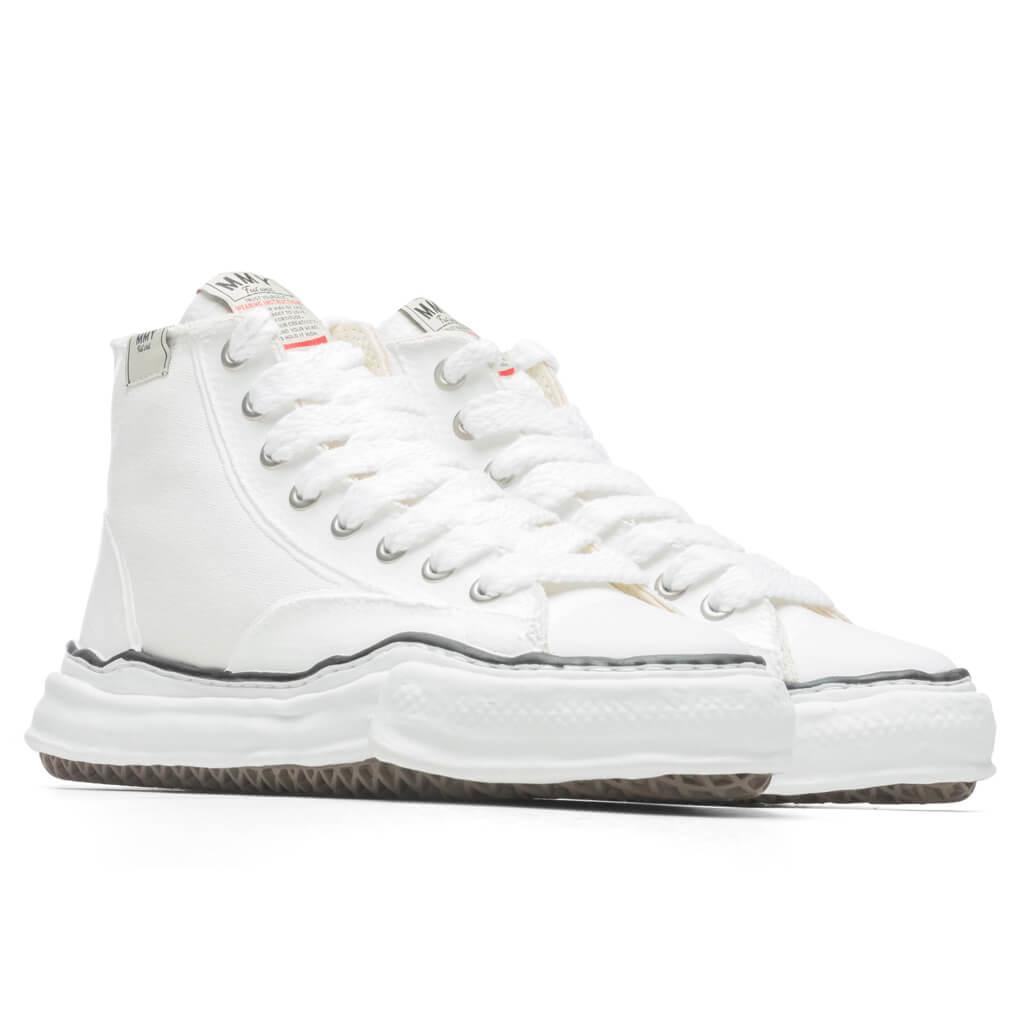 Peterson High OG Sole Rubber Painted Canvas Sneaker - White Male Product Image