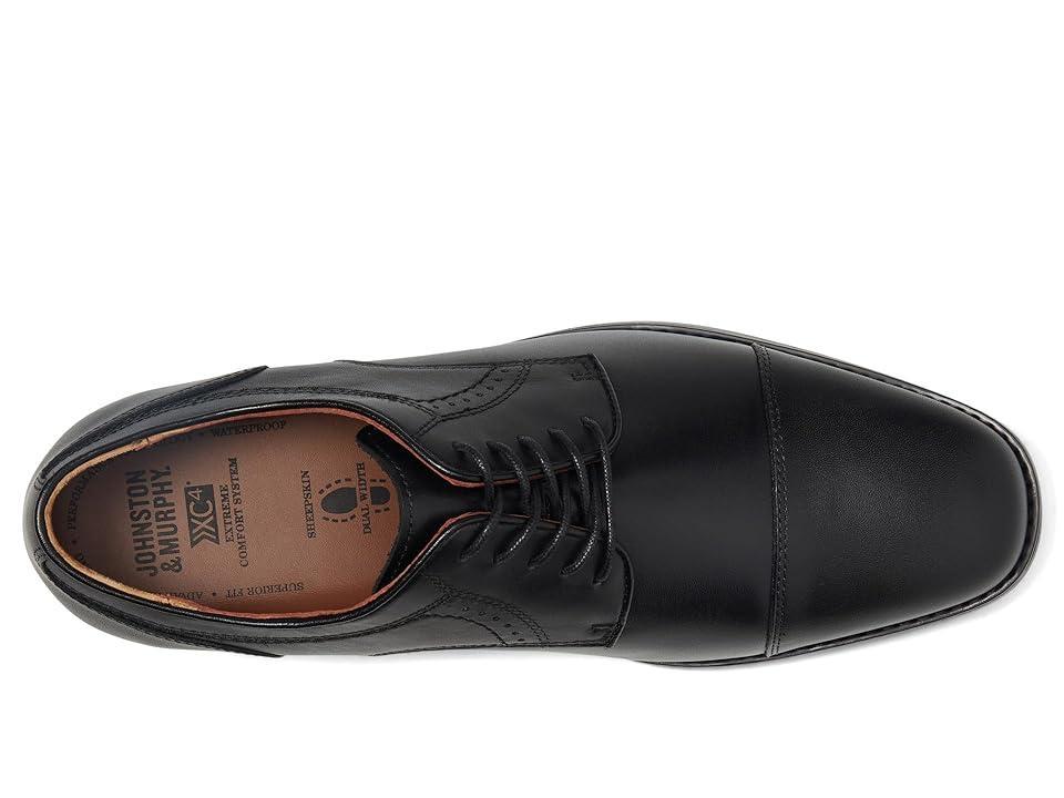 Johnston  Murphy Branning XC4 Waterproof Leather Cap Toe Brogue Detail Oxfords Product Image