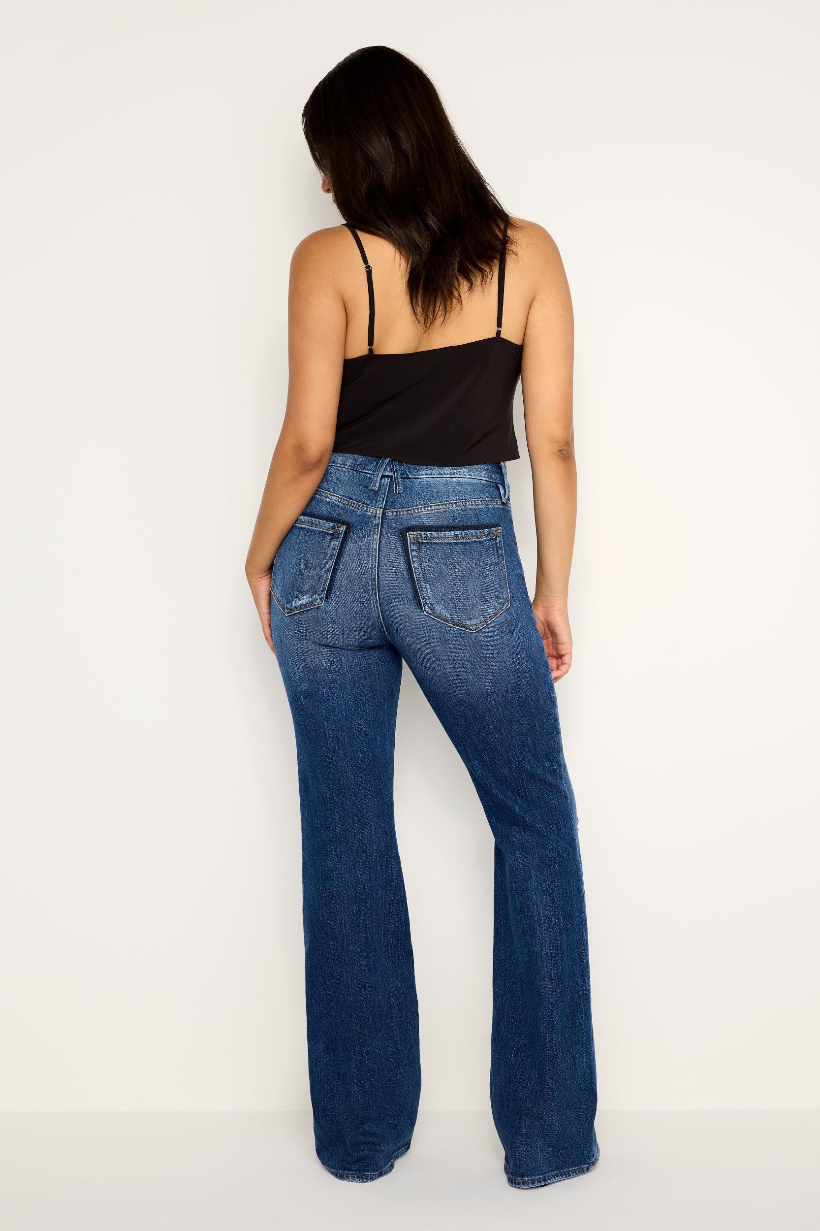 GOOD CLASSIC SLIM BOOTCUT JEANS | INDIGO704 Product Image