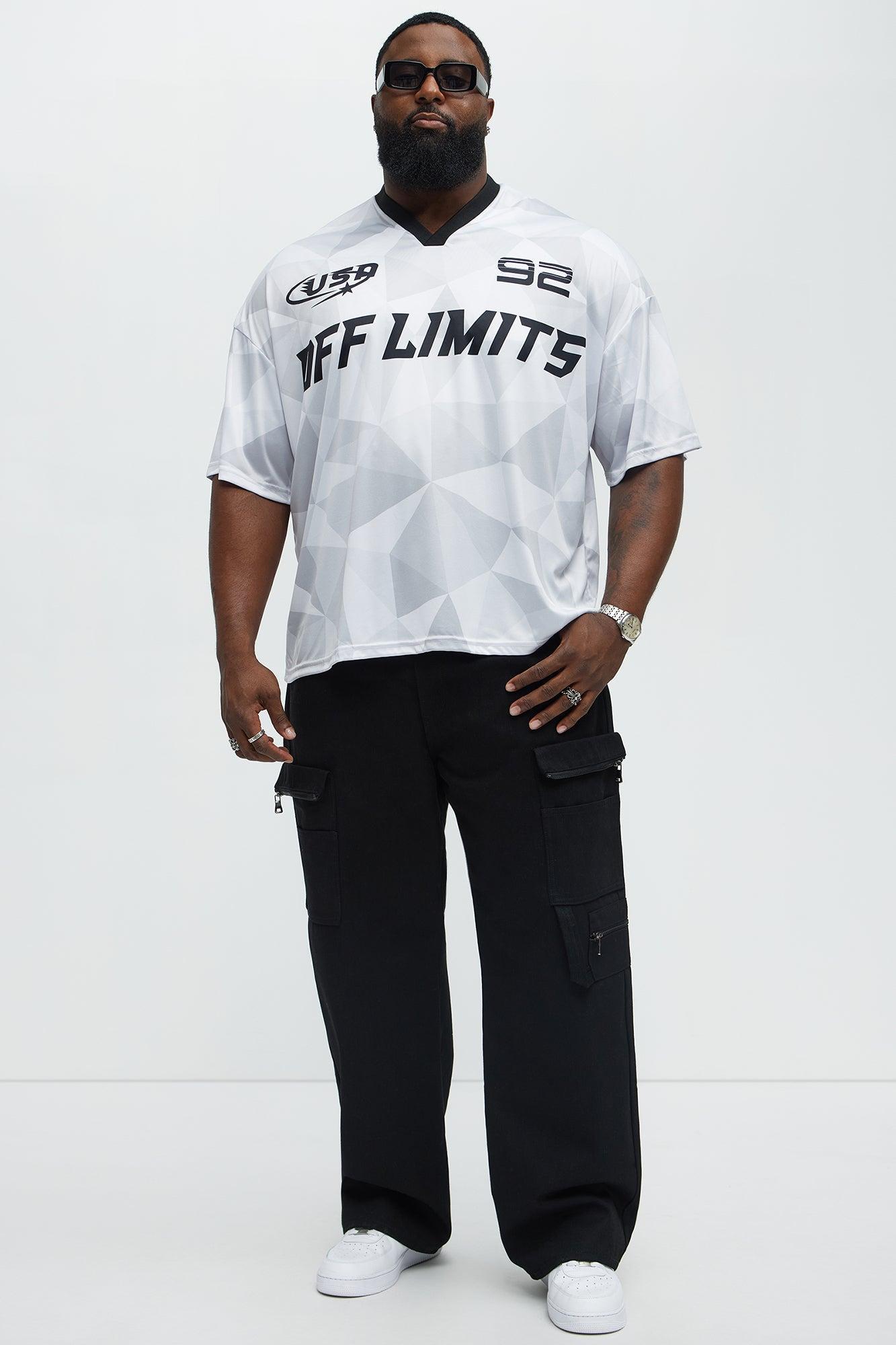 Off Limits Short Sleeve Soccer Jersey - White/combo Product Image