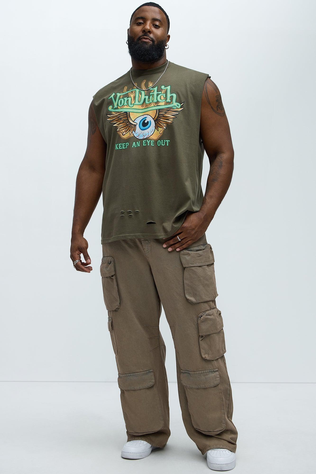 Von Dutch Keep An Eye Out Short Sleeve Tee - Hunter Product Image