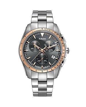 RADO Mens Hyperchrome Chronograph Blue Dial Bracelet Watch Product Image