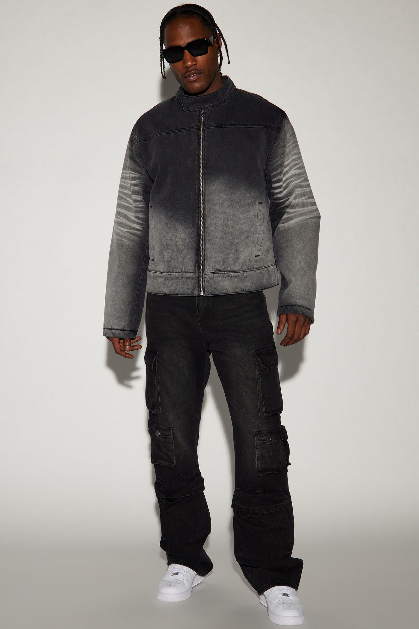 Stay Looking Rigid Straight Carpenter Jeans - Black Product Image