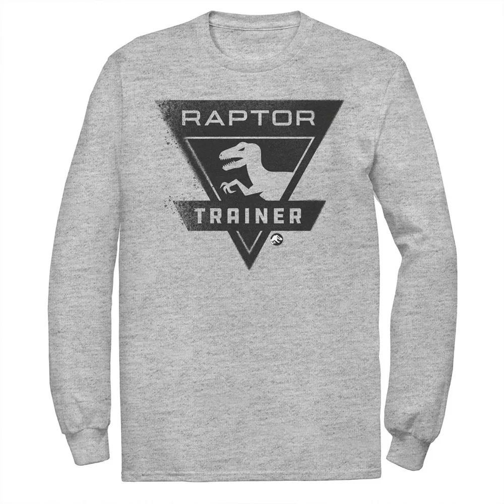 Men's Jurassic World Raptor Trainer Simple Logo Tee, Size: XL, White Product Image