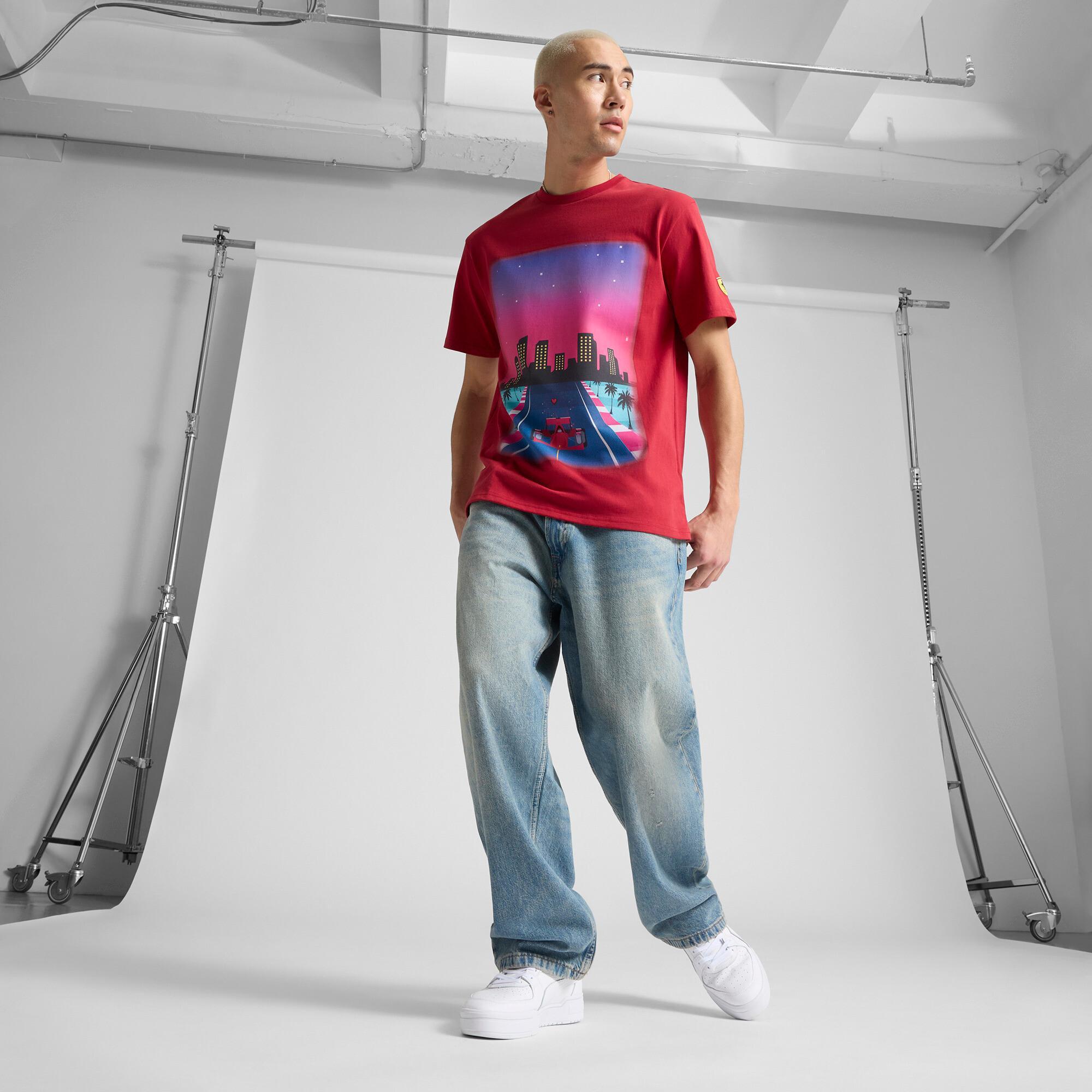 Scuderia Ferrari Miami Limited Edition Graphic Tee Men Product Image
