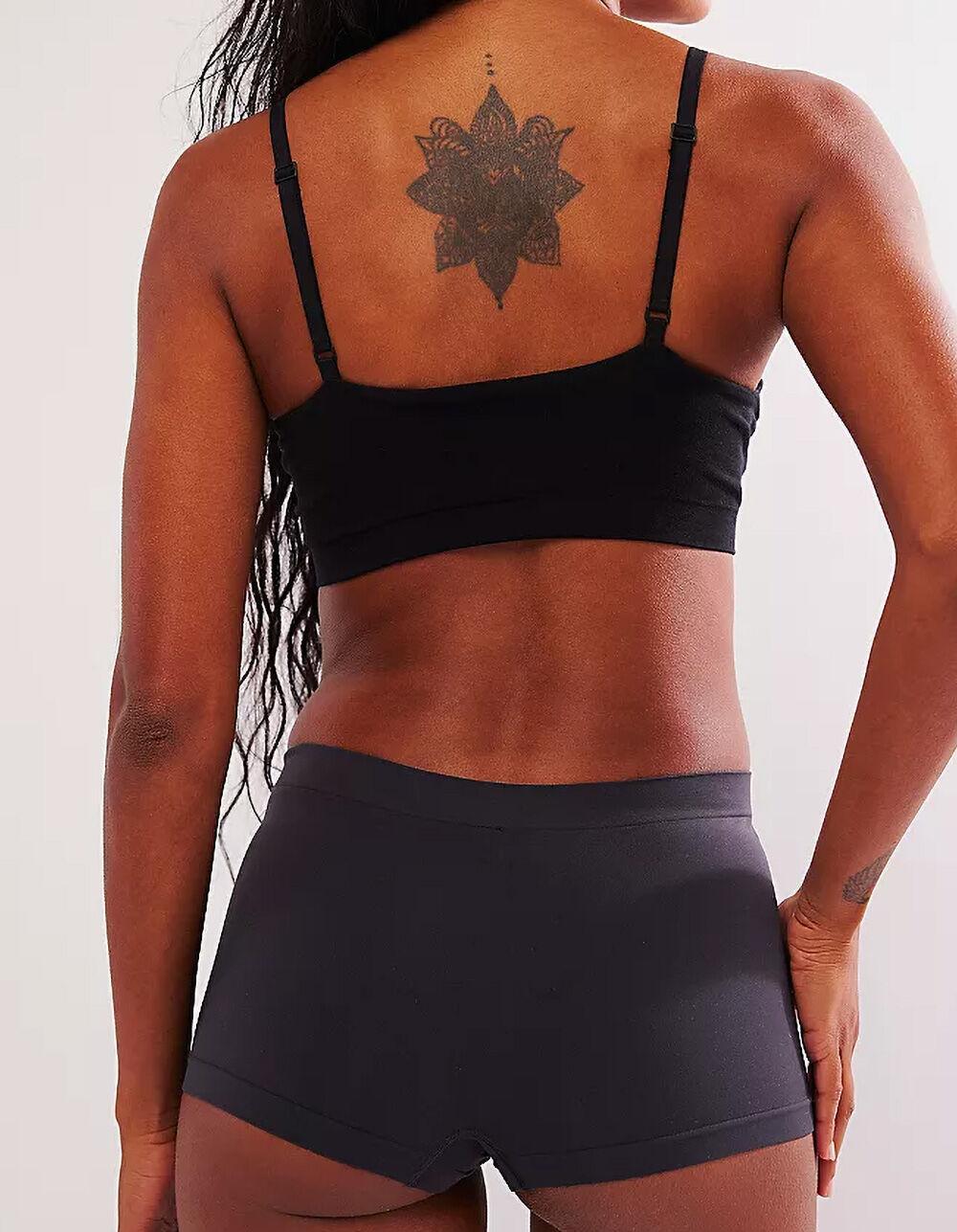 FREE PEOPLE Ultimately Soft Womens Boyshort Briefs - BLACK Product Image