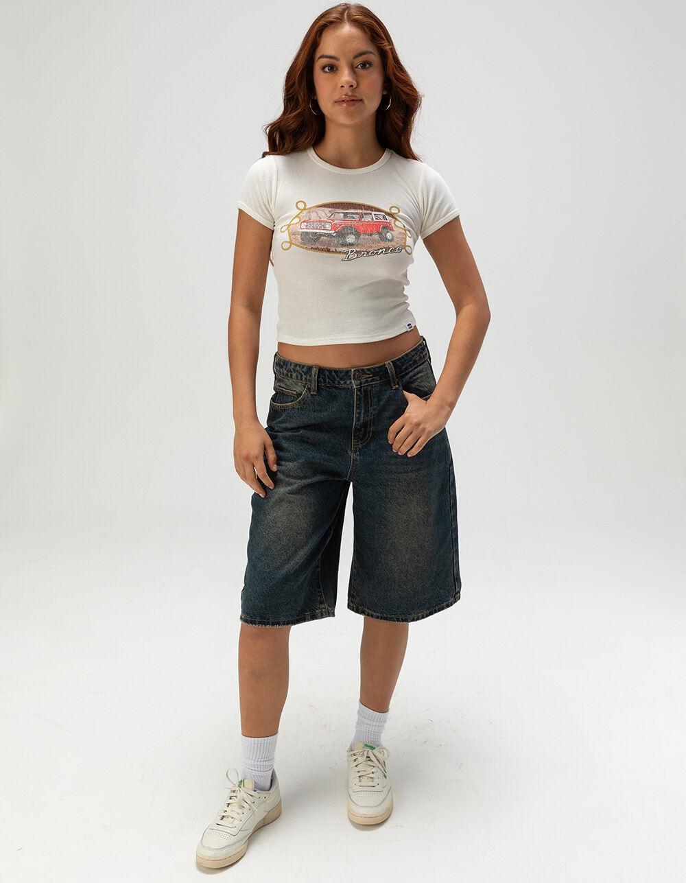 RSQ x Ford Bronco Womens Baby Tee Product Image