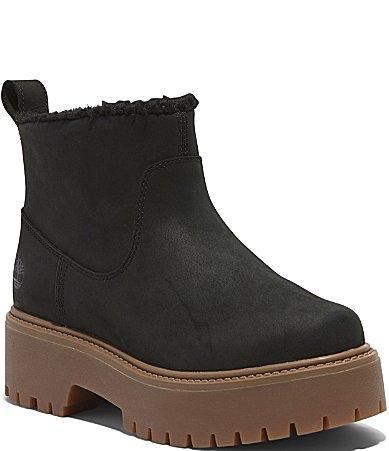 Timberland Womens Stone Street Warm Lined Platform Booties Product Image