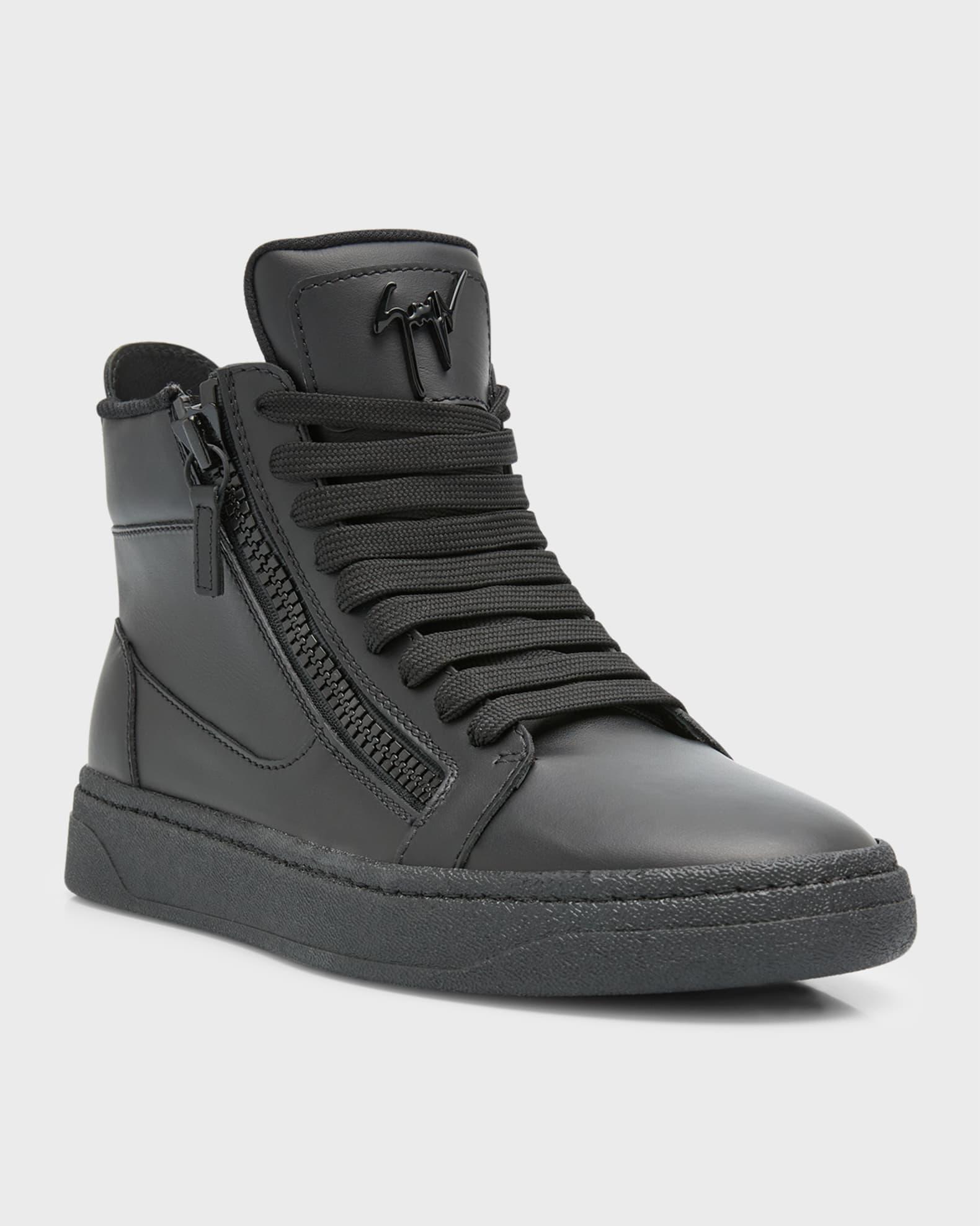 Men's Birel Vague Leather Mid-Top Sneakers Product Image