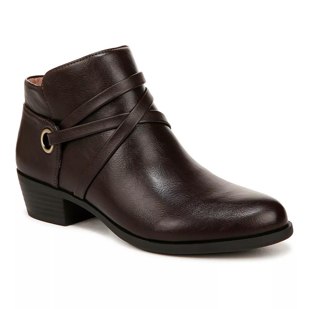 LifeStride Amara Women's Ankle Boots, Size: 8.5 Wide, Dark Brown Product Image