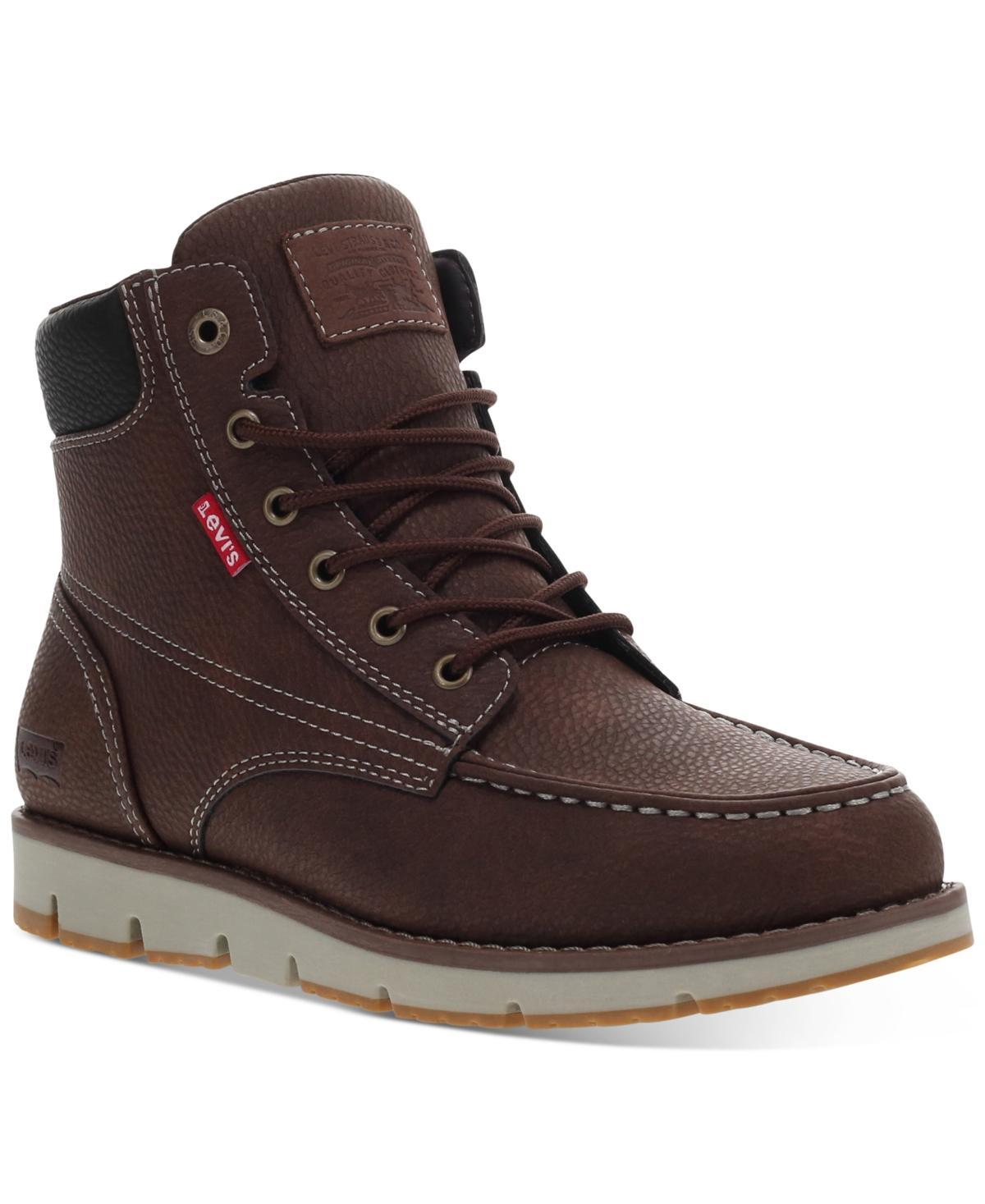 Levi's® Dean WX UL Men's Chukka Boots, Size: 10, Brown Black Product Image