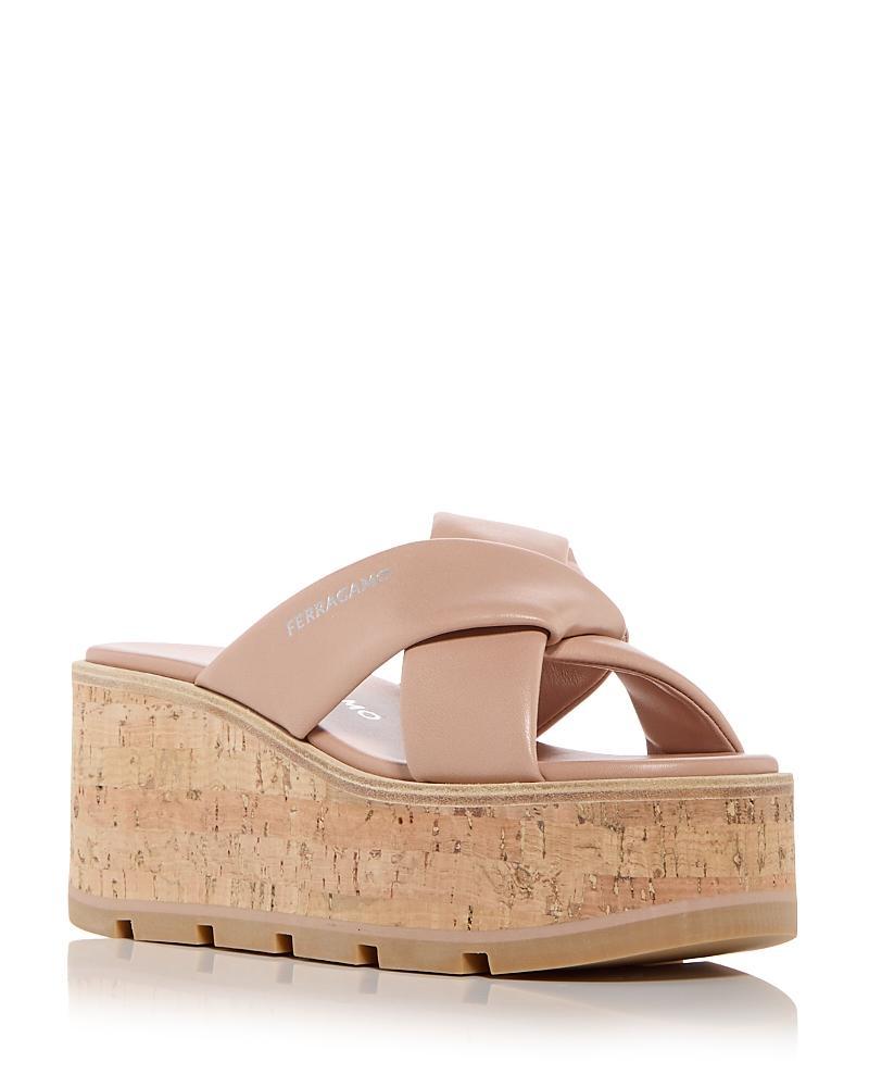 Womens Engracia Cork Wedge Sandals Product Image