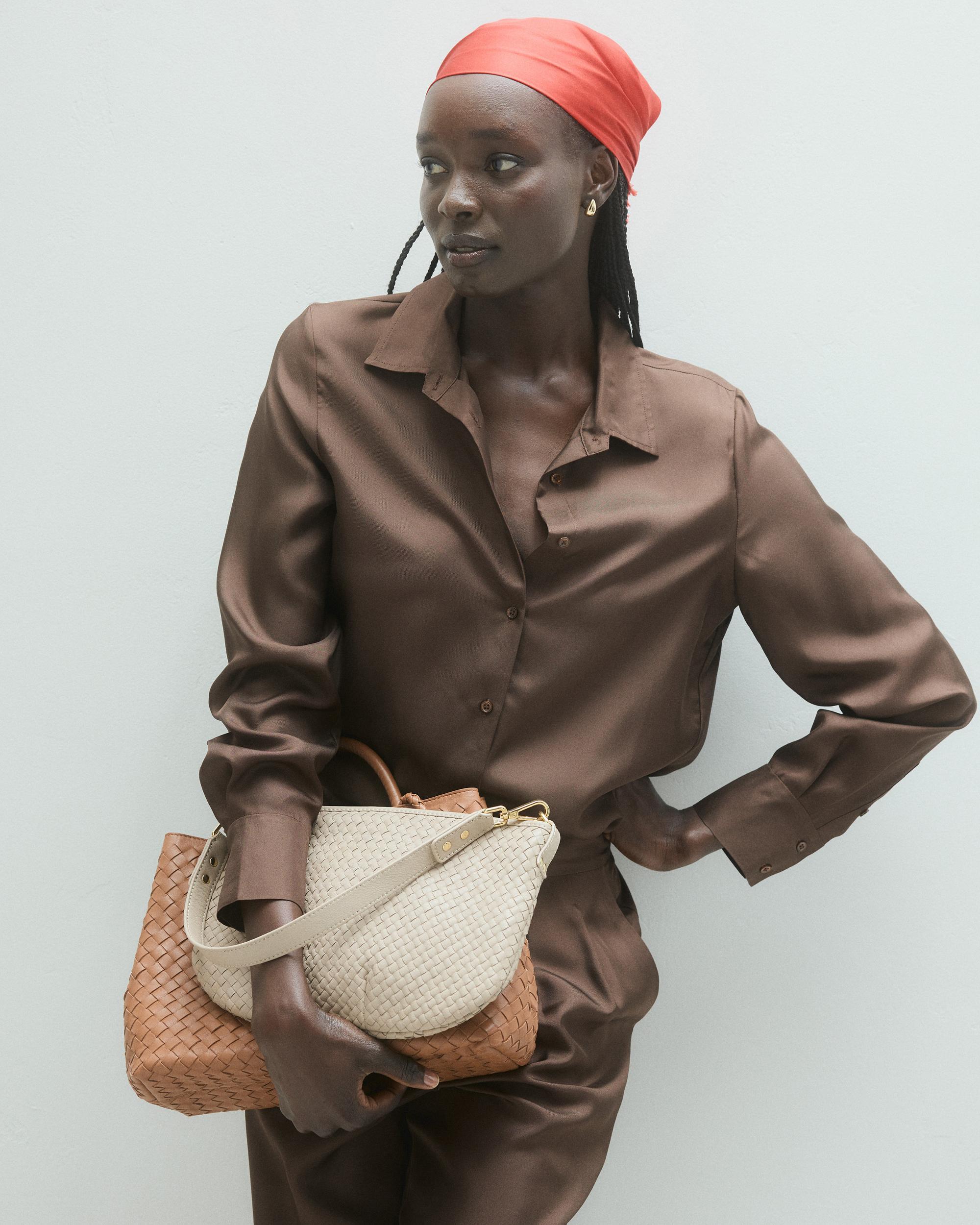 Quince | Women's 100% Silk Twill Blouse Product Image