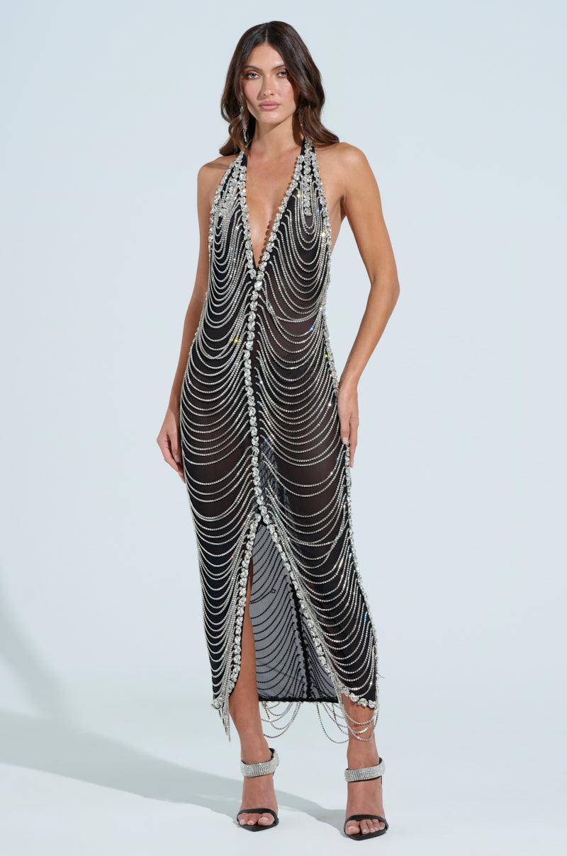 TALK IT OVER MAXI DRESS Product Image