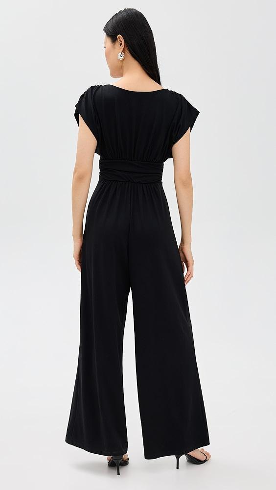 Susana Monaco V Neck Wide Leg Jumpsuit | Shopbop Product Image
