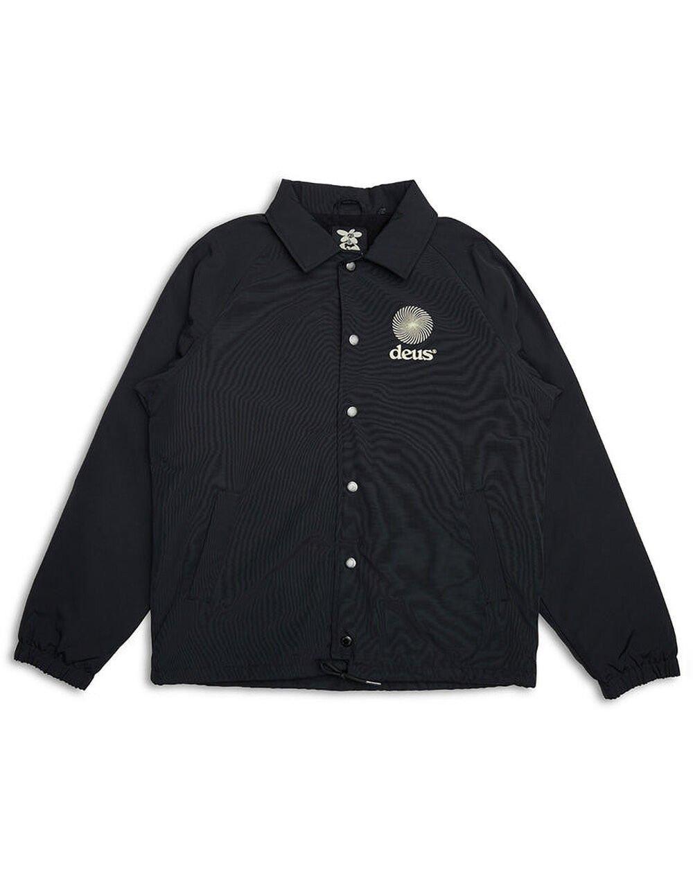 DEUS EX MACHINA Strata Mens Coach Jacket - BLACK Product Image