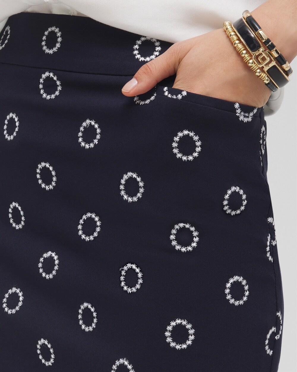 Brigitte Embroidered Skort Product Image