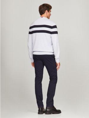 Double Stripe Crewneck Sweater Product Image