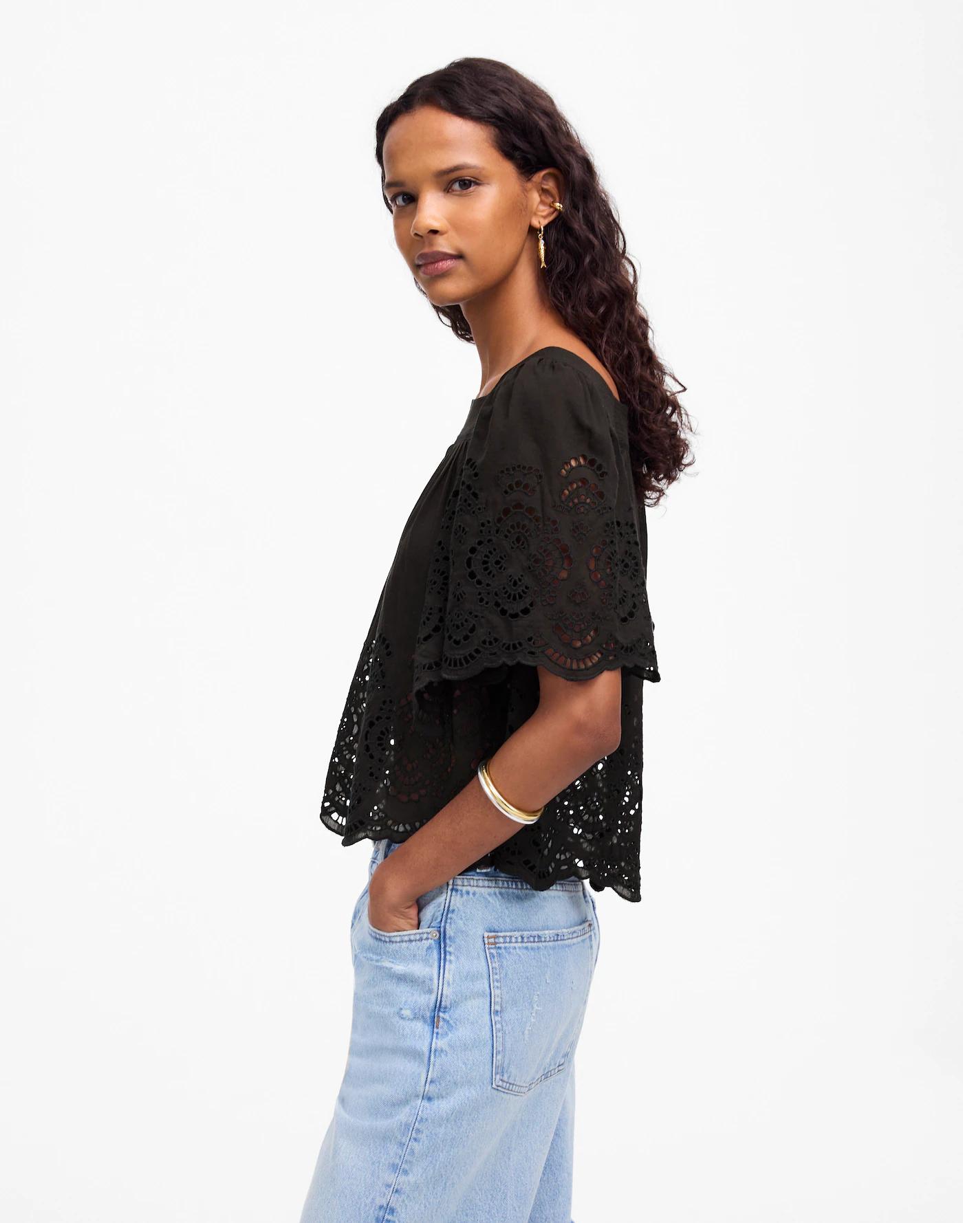 Flutter-Sleeve Top Product Image