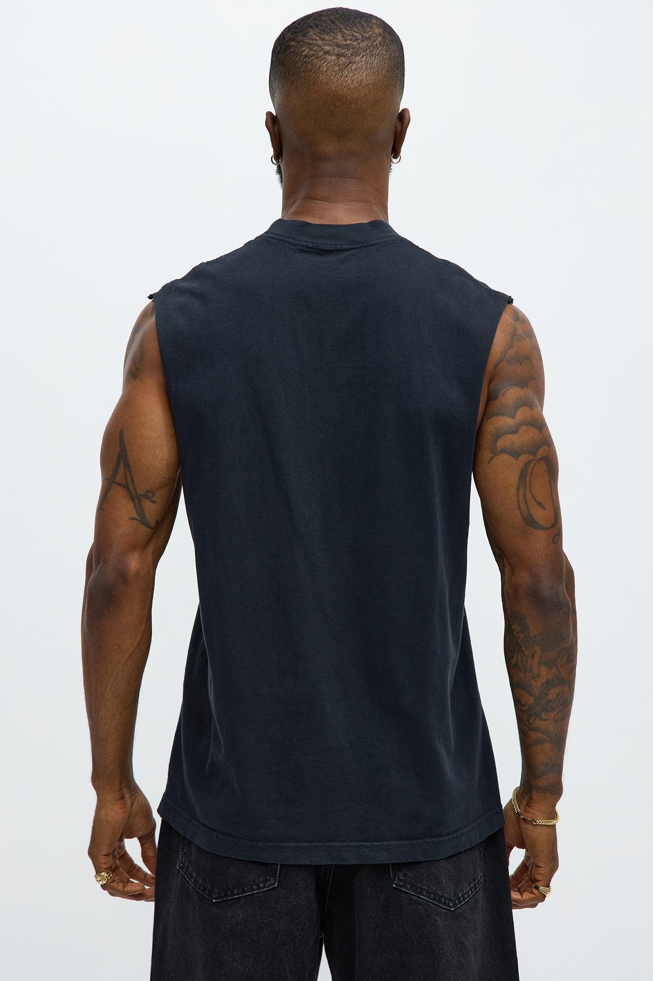 Pray For Me NYC Muscle Tee - Black Product Image