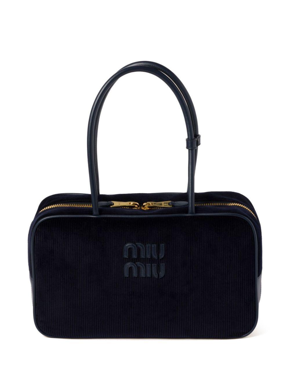 MIU MIU Beau Shoulder Bag In Black Product Image