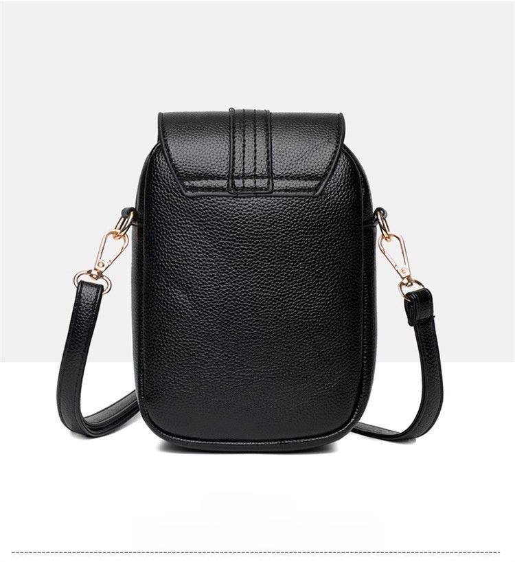 Lior's Timeless Retro Leather Shoulder Bag Product Image