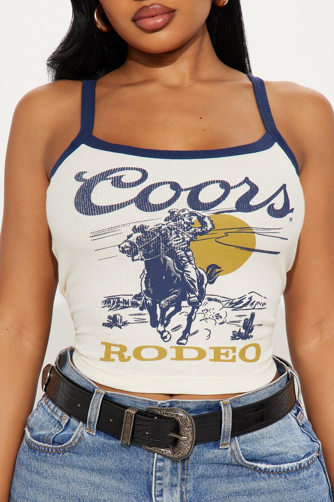 Coors Rodeo Tank Top - Ivory Product Image