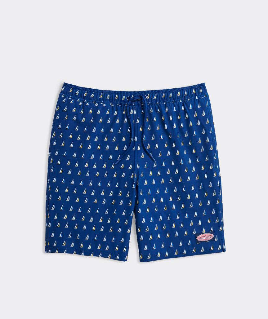 7 Inch Printed Chappy Swim Trunks Product Image