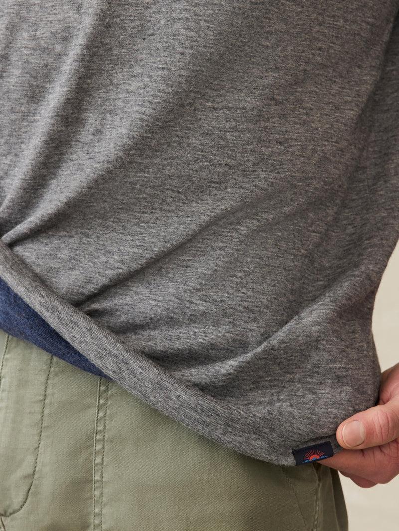 Cloud™ Reversible Crew - Medium Grey Heather Navy Heather Product Image