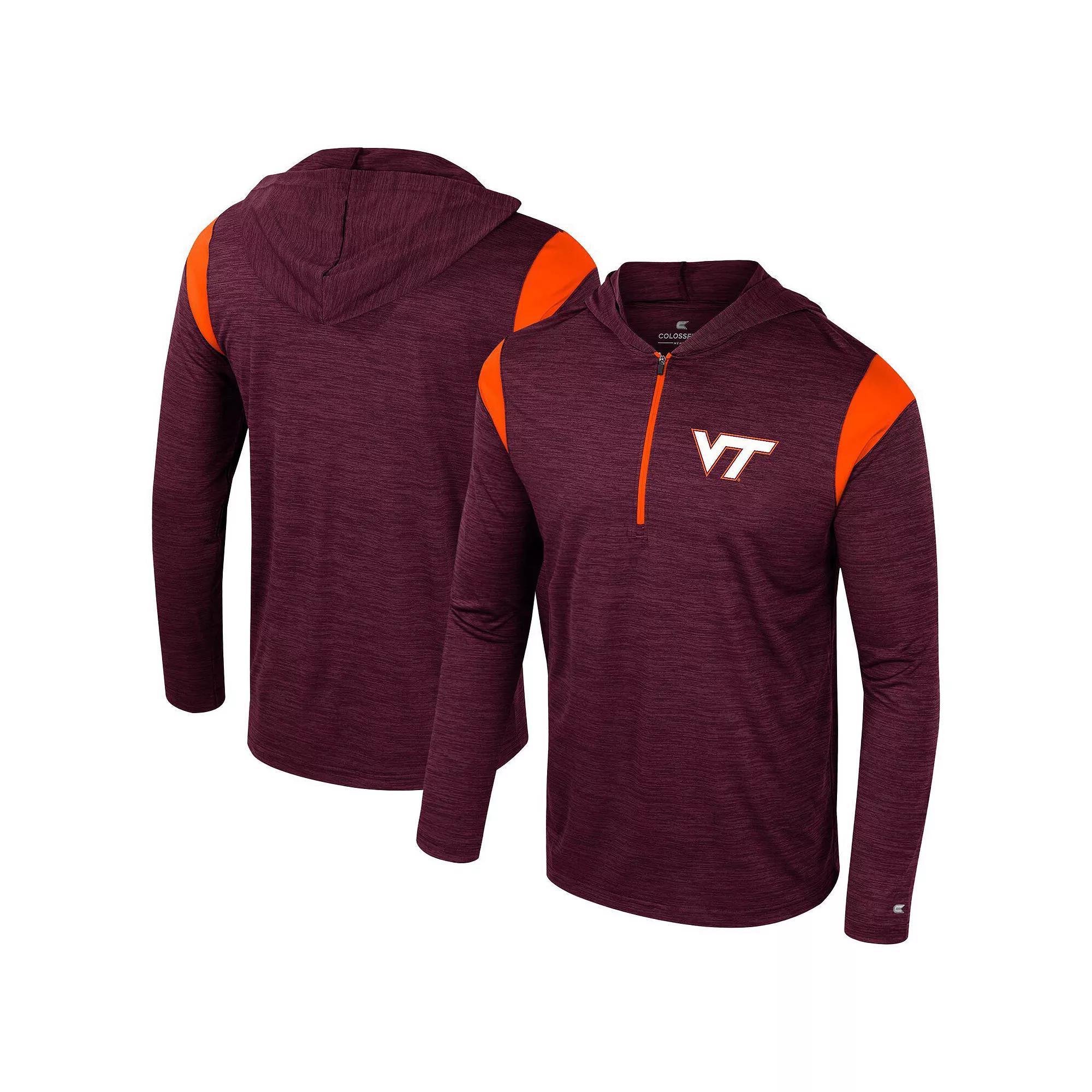 Men's Colosseum Maroon Virginia Tech Hokies Dozer Half-Zip Windshirt, Size: XL, Red Product Image