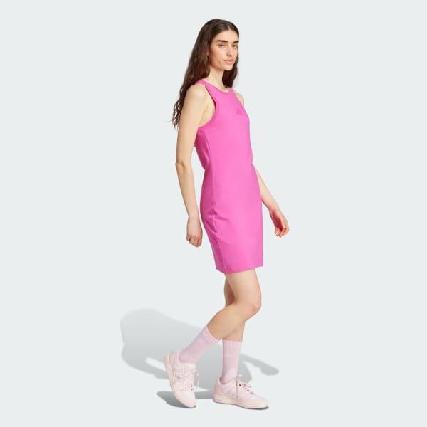 adidas Future Icons Small Logo Dress Olive Strata XS Womens Product Image