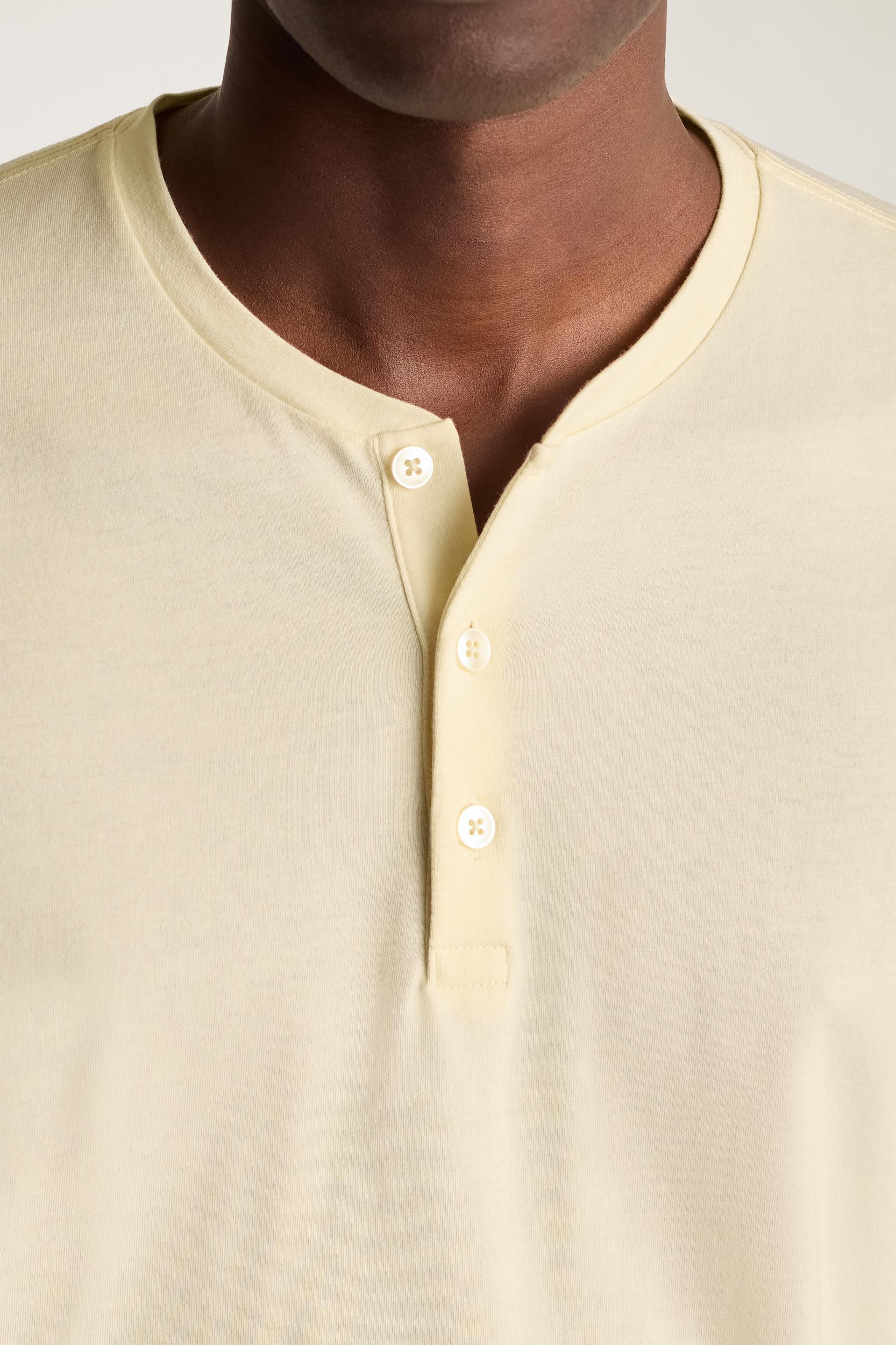 Pima Performance Short Sleeve Henley Product Image
