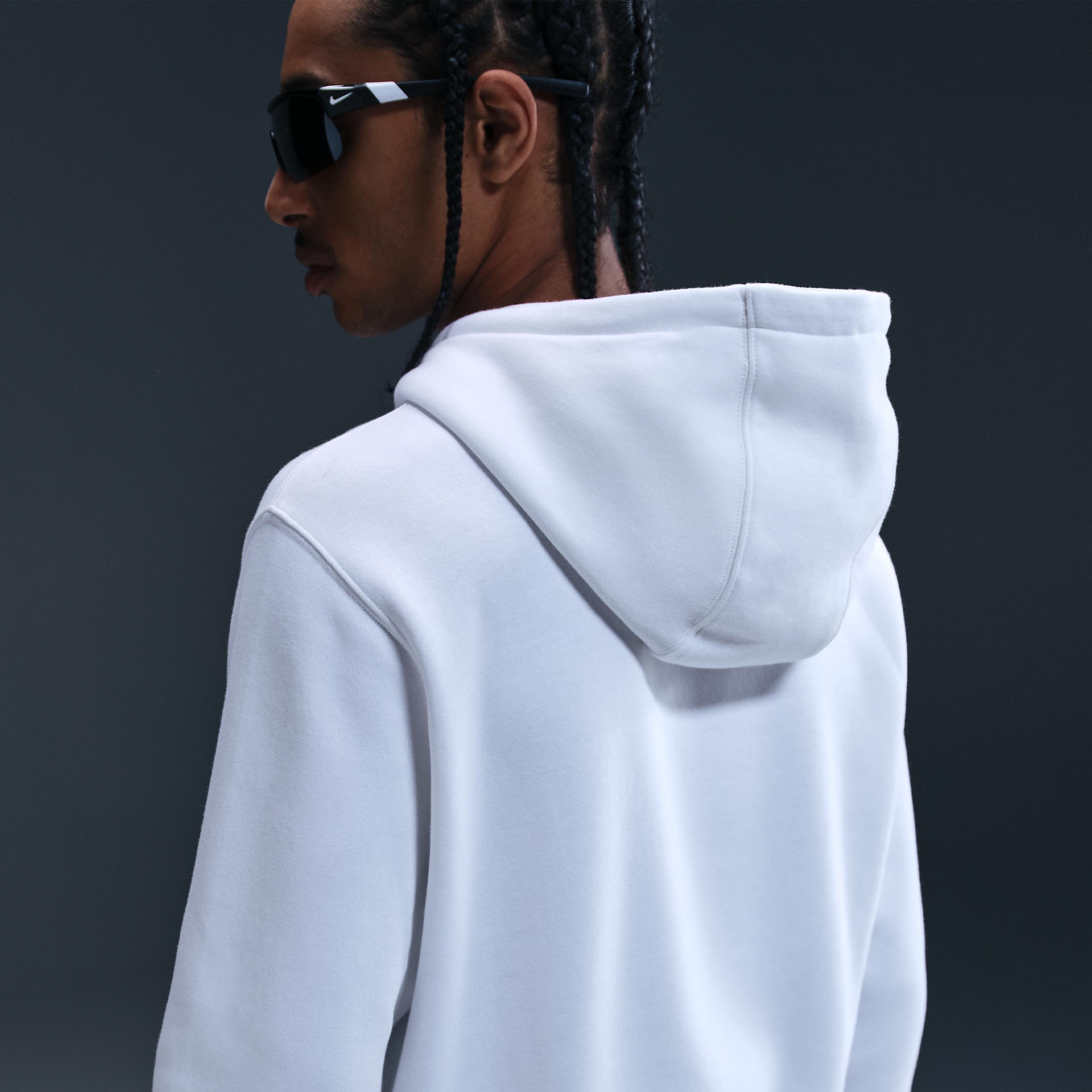 Mens Nike Club Pull-Over Fleece Hoodie Product Image