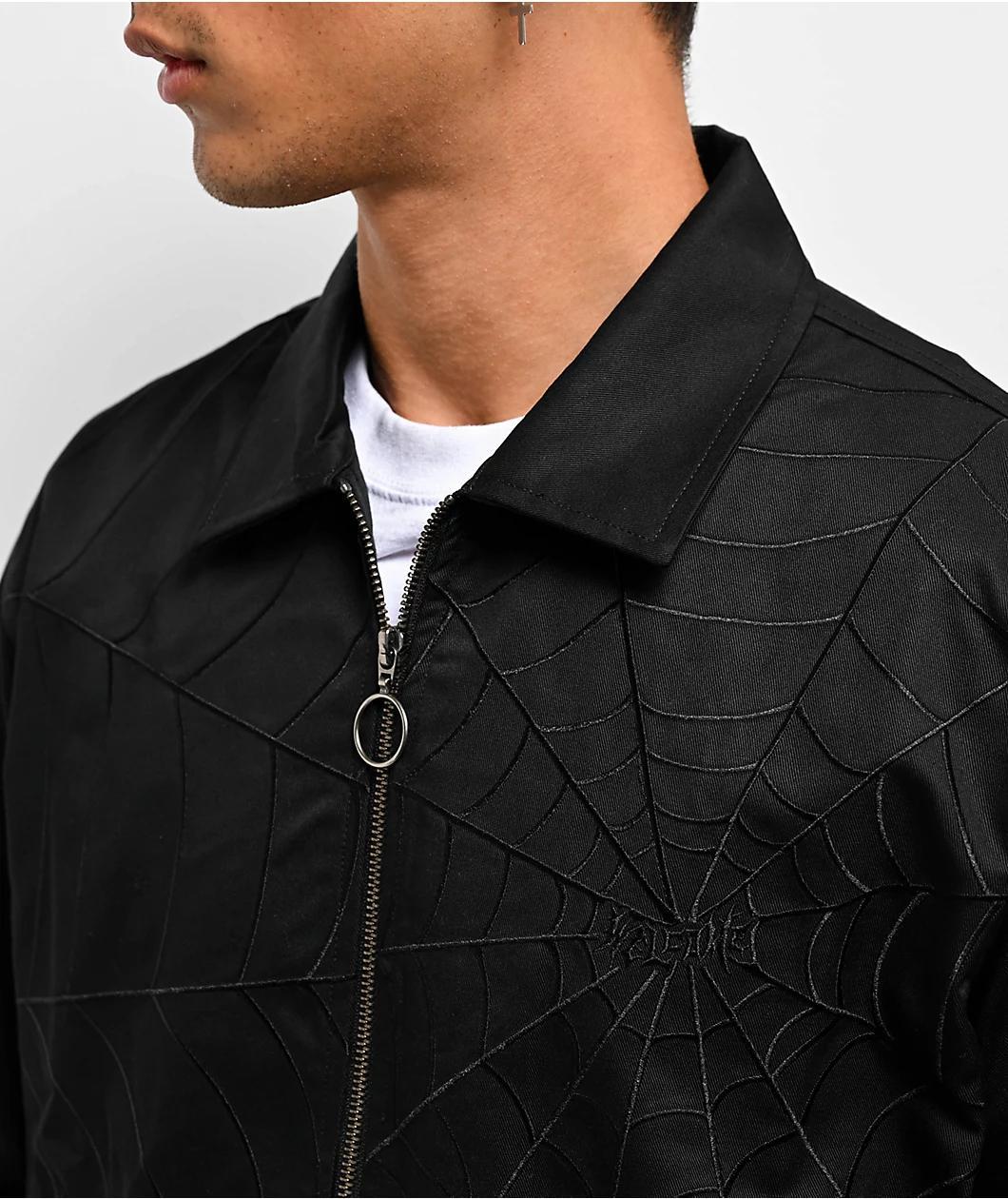 Welcome Nexus Embroidered Black Long Sleeve Work Shirt Product Image