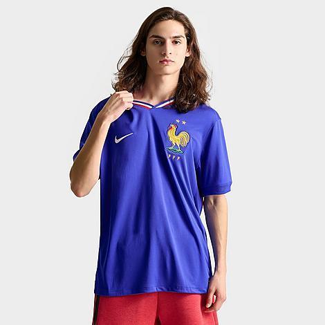 FFF (Team) 2024/25 Stadium Home Nike Men's Dri-FIT Soccer Replica Jersey Product Image