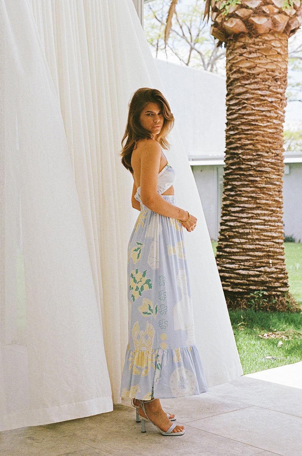 Ellsley Dress - Ciao Blue Product Image