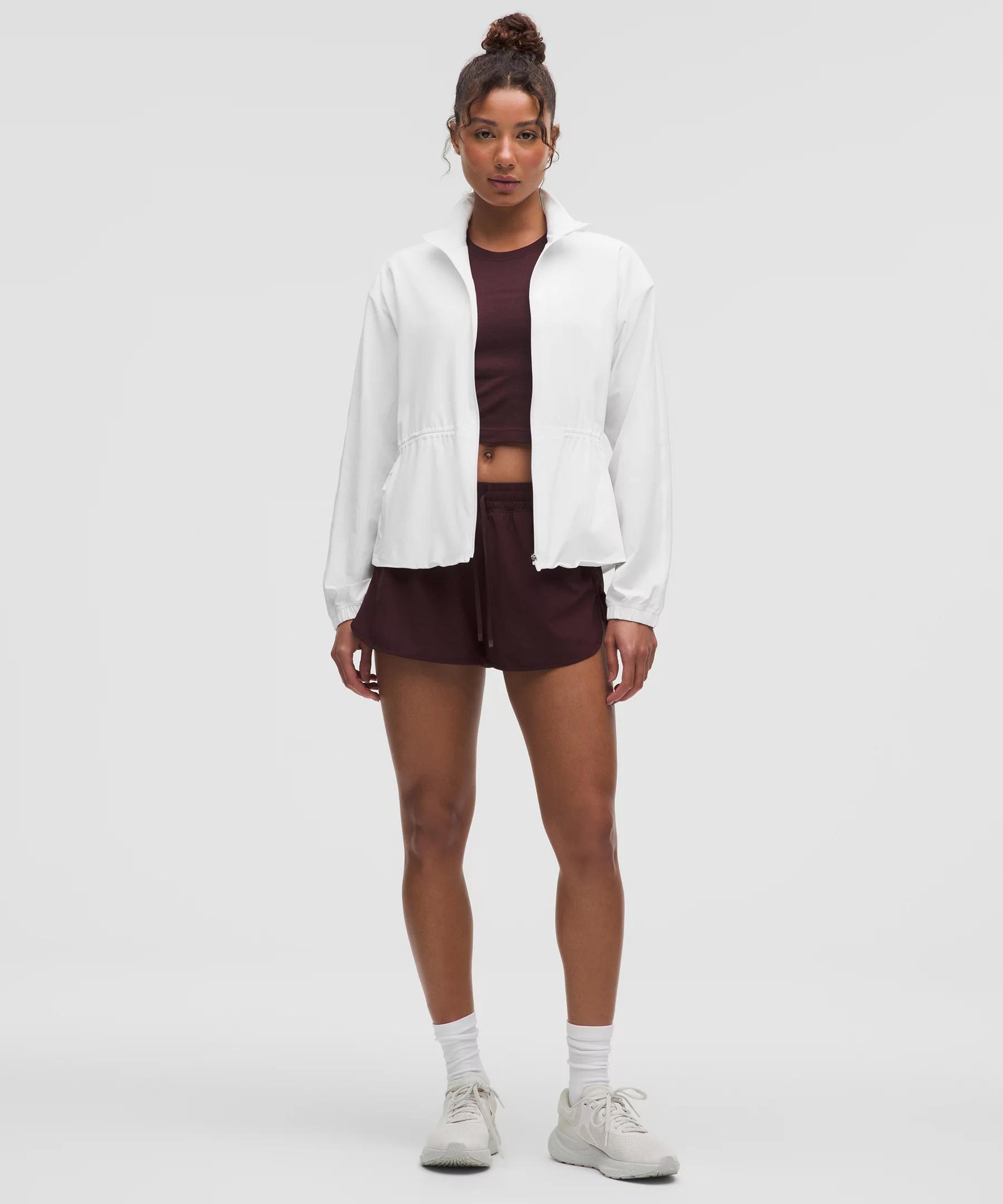 UV-Protective Cinch-Waist Running Jacket Product Image