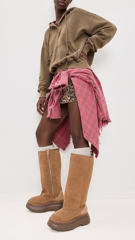 R13 Tall Chunky Shearling Boots | Shopbop Product Image