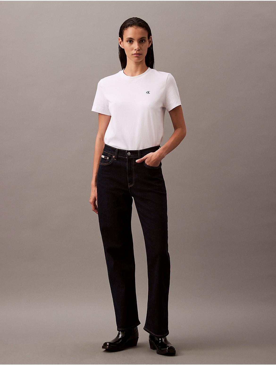 Calvin Klein Women's Archive Logo T-Shirt - White - XL Product Image