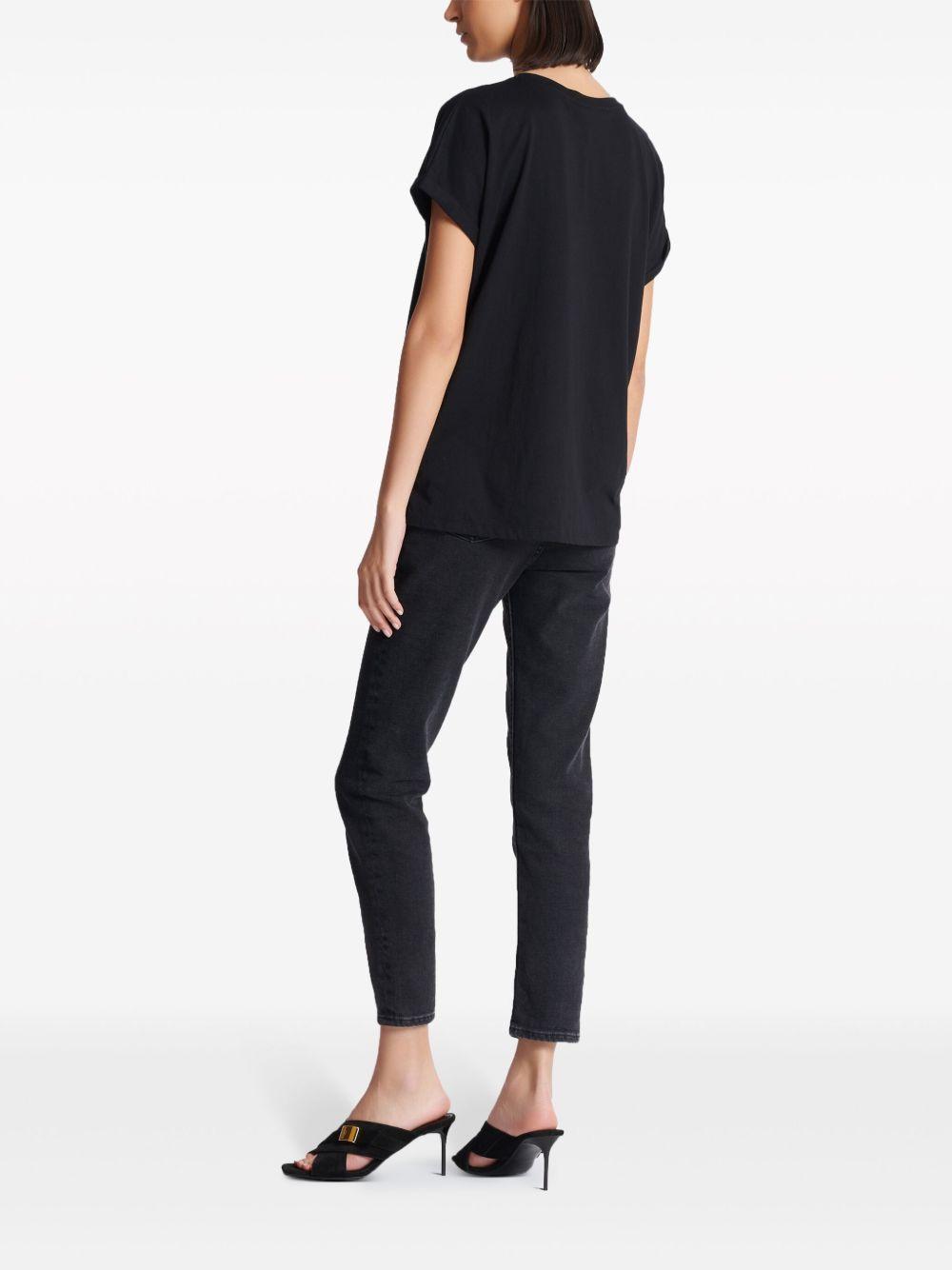 logo-print cotton T-shirt  Product Image