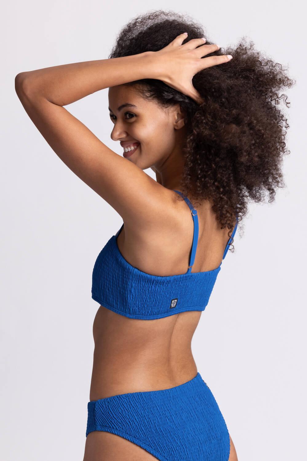 Eva Smocked Bikini Top Product Image