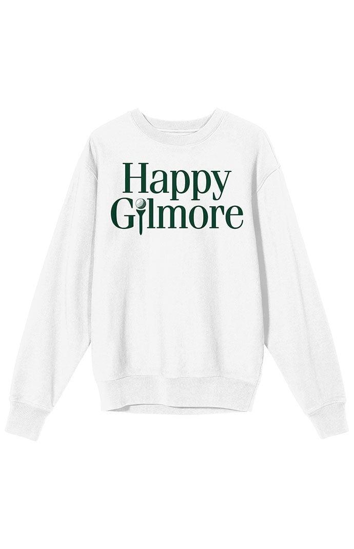 Men's Happy Gilmore Golf Logo Long Sleeve Graphic Tee, Size: Large, White Product Image