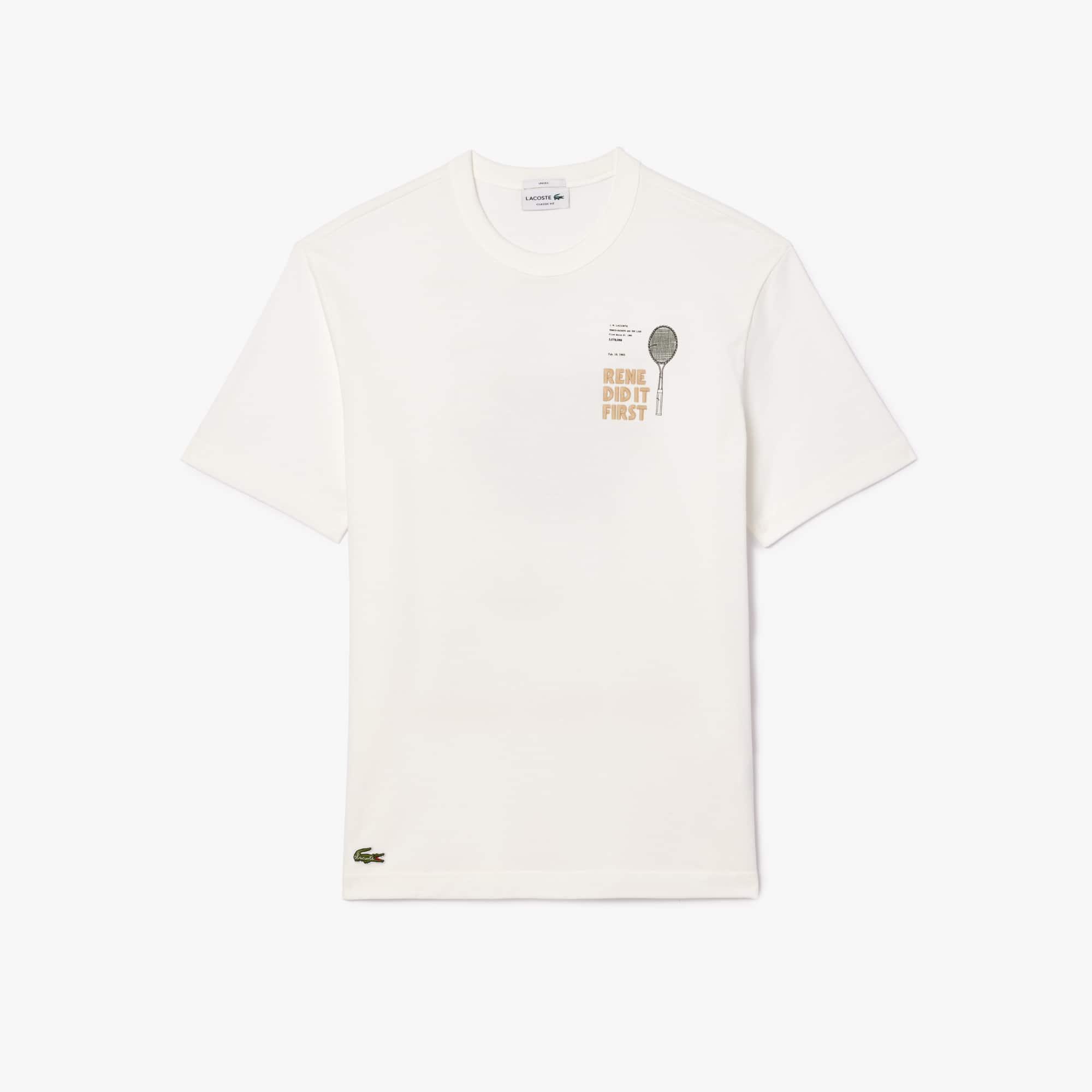Unisex Piqué Graphic T-Shirt Product Image